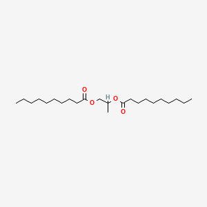 molecular formula C23H44O4 B1679715 1,2-Propanediol didecanoate CAS No. 53824-77-4