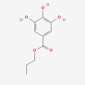 molecular formula C10H12O5 B1679716 没食子酸丙酯 CAS No. 121-79-9