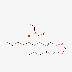 molecular formula C20H26O6 B1679719 Propyl isome CAS No. 83-59-0