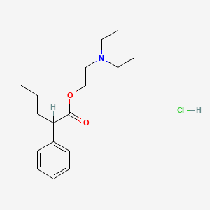2-Diethylaminoethyl alpha-phenylvalerate hydrochloride