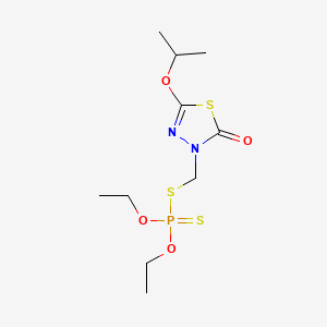 molecular formula C10H19N2O4PS3 B1679735 Prothidathion CAS No. 20276-83-9