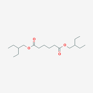 molecular formula C18H34O4 B167974 bis(2-ethylbutyl) hexanedioate CAS No. 10022-60-3