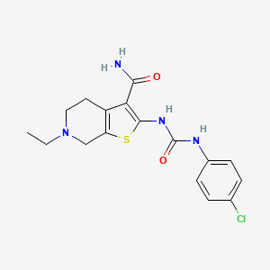 molecular formula C17H19ClN4O2S B1679742 Proto-1 