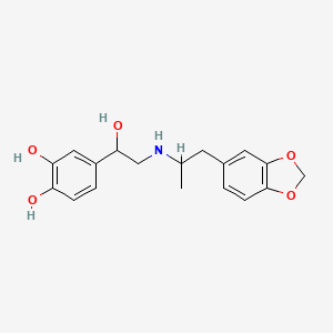 molecular formula C18H21NO5 B1679744 Protokylol CAS No. 136-70-9