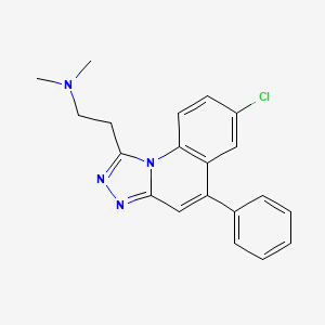 molecular formula C20H19ClN4 B1679746 PF 9366-Bio-X CAS No. 72882-78-1