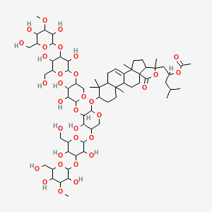 molecular formula C68H111O34 B1679749 Pfafforside B CAS No. 78244-75-4