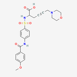 molecular formula C24H27N3O7S B1679752 PG 116800 CAS No. 291533-11-4