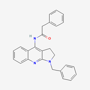 molecular formula C26H23N3O B1679755 Unii-M7jjr8HX5D CAS No. 365565-02-2