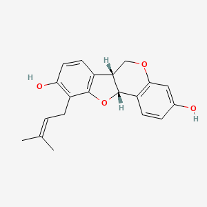 molecular formula C20H20O4 B1679766 Phaseollidin CAS No. 37831-70-2