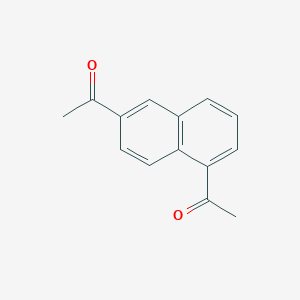 molecular formula C14H12O2 B167977 1,6-Diacetylnaphthalene CAS No. 10060-34-1