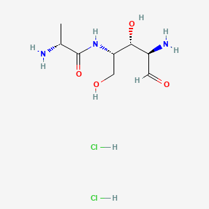 molecular formula C8H18ClN3O4 B1679803 Prumycin dihydrochloride CAS No. 57420-47-0