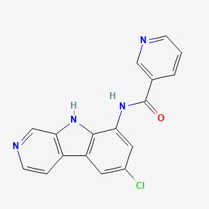 molecular formula C17H11ClN4O B1679806 PS-1145 CAS No. 431898-65-6