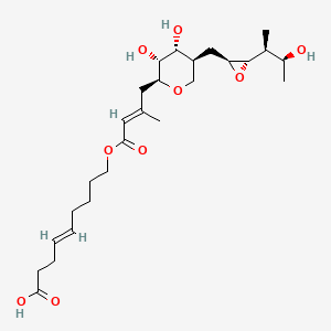molecular formula C26H42O9 B1679823 Pseudomonic acid D CAS No. 85248-93-7