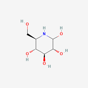 molecular formula C6H13NO5 B1679825 Nojirimycin CAS No. 15218-38-9