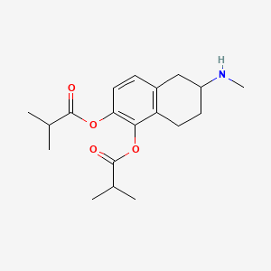 molecular formula C19H27NO4 B1679826 Nolomirole CAS No. 90060-42-7