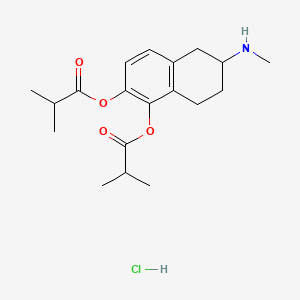 molecular formula C19H28ClNO4 B1679827 Nolomirole hydrochloride CAS No. 138531-51-8