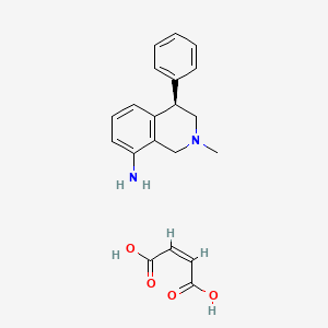 molecular formula C20H22N2O4 B1679831 Nomifensine maleate CAS No. 32795-47-4