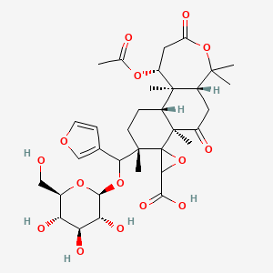 molecular formula C34H46O15 B1679833 Nomilin glucoside CAS No. 123564-62-5