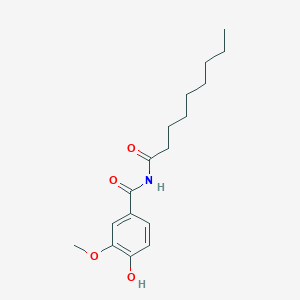 molecular formula C17H27NO3 B1679840 Nonivamide CAS No. 2444-46-4