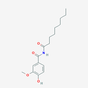 molecular formula C17H25NO4 B1679840 Nonivamide CAS No. 2444-46-4