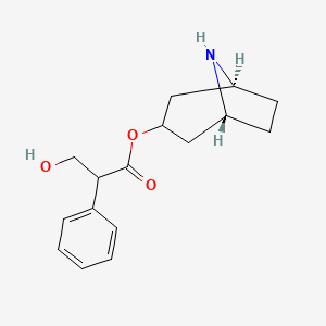 molecular formula C16H21NO3 B1679849 Noratropine CAS No. 16839-98-8