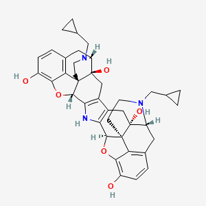 molecular formula C40H45Cl2N3O6 B1679850 Norbinaltorphimine CAS No. 105618-26-6