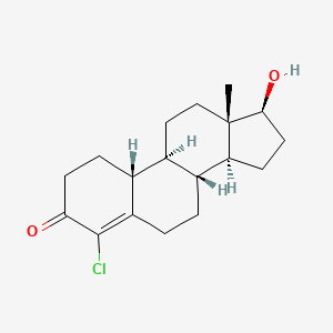 molecular formula C18H25ClO2 B1679855 Norclostebol CAS No. 13583-21-6