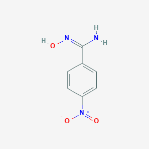 molecular formula C7H7N3O3 B167986 N-Hydroxy-4-nitro-benzamidine CAS No. 1613-86-1