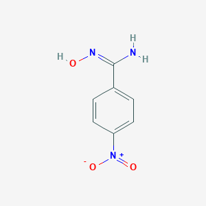 molecular formula C7H7N3O3 B167986 N-Hydroxy-4-nitrobenzimidamide CAS No. 1613-86-1