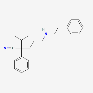 molecular formula C22H28N2 B1679860 Noremopamil CAS No. 86656-29-3