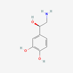 molecular formula C8H11NO3 B1679862 Norepinephrine CAS No. 51-41-2