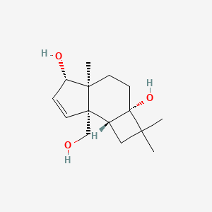 molecular formula C15H24O3 B1679868 Punctaporonin D CAS No. 102734-12-3