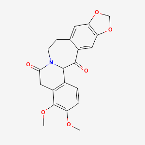 molecular formula C21H19NO6 B1679869 Puntarenine CAS No. 85769-44-4