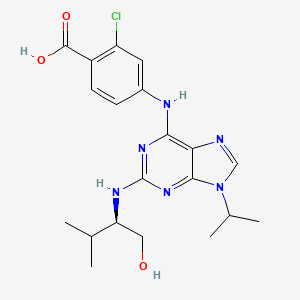 molecular formula C20H25ClN6O3 B1679876 Purvalanol B CAS No. 212844-54-7