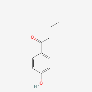 molecular formula C11H14O2 B1679879 4-Valerylphenol CAS No. 2589-71-1
