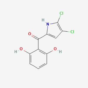 molecular formula C11H7Cl2NO3 B1679884 Pyoluteorin CAS No. 25683-07-2