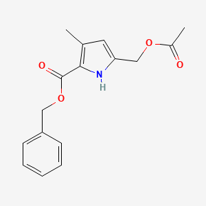 molecular formula C16H17NO4 B1679893 PYR-7911 CAS No. 124307-91-1