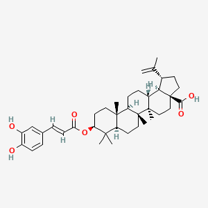molecular formula C39H54O6 B1679898 Pyracrenic acid CAS No. 80832-44-6