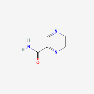 molecular formula C5H5N3O B1679903 Pyrazinamide CAS No. 98-96-4