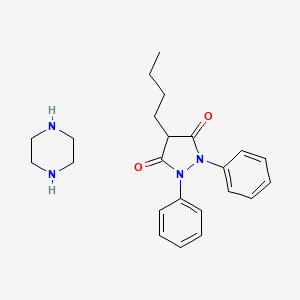 molecular formula C23H30N4O2 B1679905 Carudol CAS No. 4985-25-5