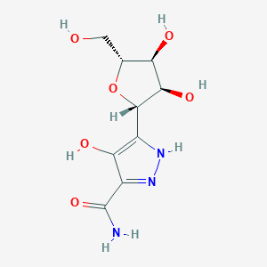 molecular formula C9H13N3O6 B1679906 Pyrozofurin CAS No. 30868-30-5