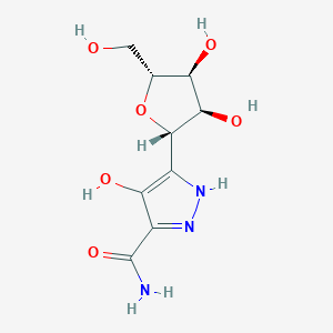 molecular formula C9H13N3O6 B1679906 吡唑呋喃 CAS No. 30868-30-5