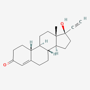 molecular formula C22H18O11 B1679910 (-)-Gallocatechin gallate CAS No. 68-22-4