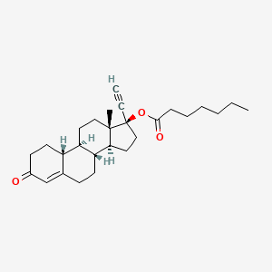 molecular formula C27H39O3 B1679913 Norethisterone enanthate CAS No. 3836-23-5