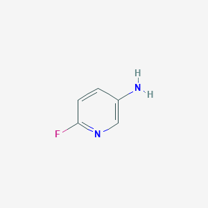 molecular formula C5H5FN2 B167992 5-Amino-2-fluoropyridine CAS No. 1827-27-6