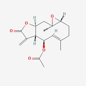 molecular formula C17H22O5 B1679938 Pyrethrosin CAS No. 28272-18-6