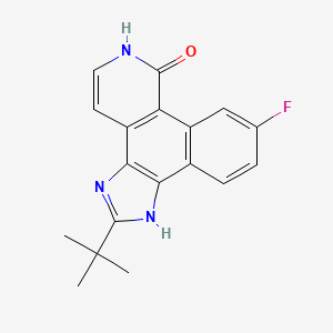 molecular formula C18H16FN3O B1679947 Pyridone 6 CAS No. 457081-03-7