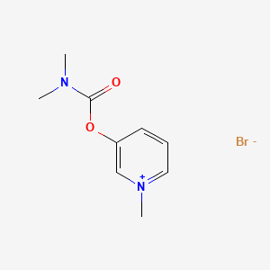 molecular formula C9H13BrN2O2 B1679948 Pyridostigmine Bromide CAS No. 101-26-8