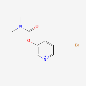 molecular formula C9H13BrN2O2 B1679948 Pyridostigmine bromide CAS No. 101-26-8