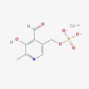 molecular formula C8H8CaNO6P B1679949 Pyridoxal calcium phosphate CAS No. 5913-70-2